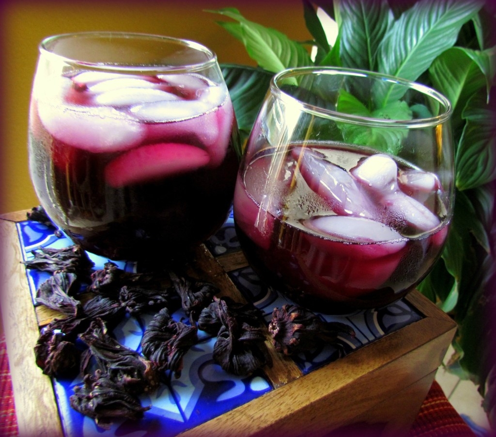 Roselle Water or Jamaica Agua Fresca
