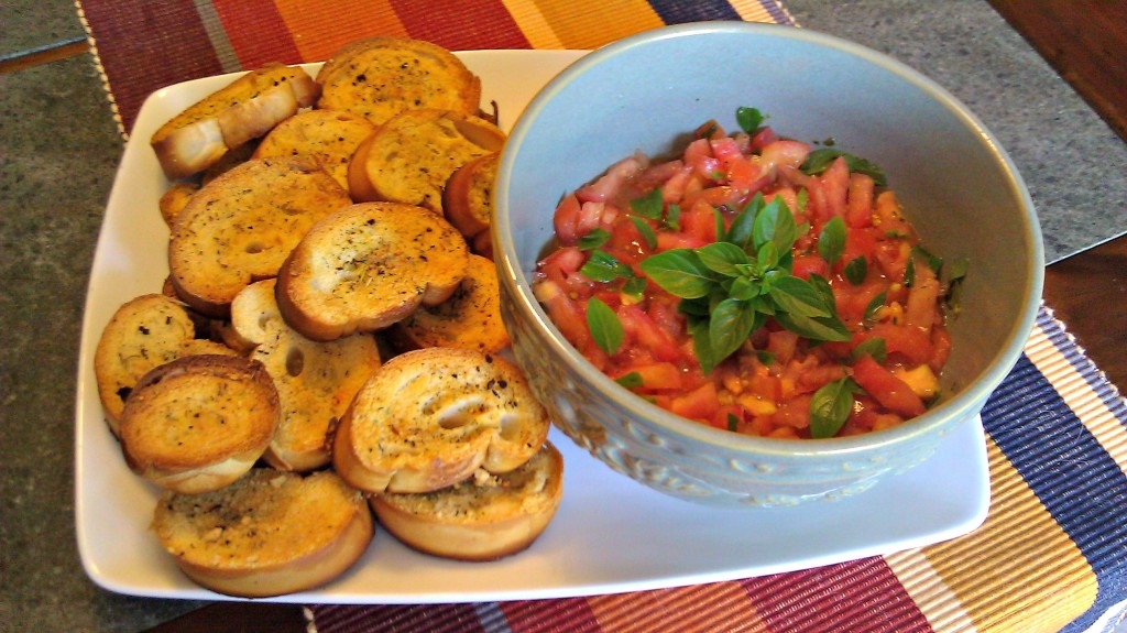 Bruschetta Appetizer
