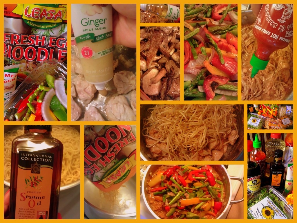 Egg Noddle Preparation