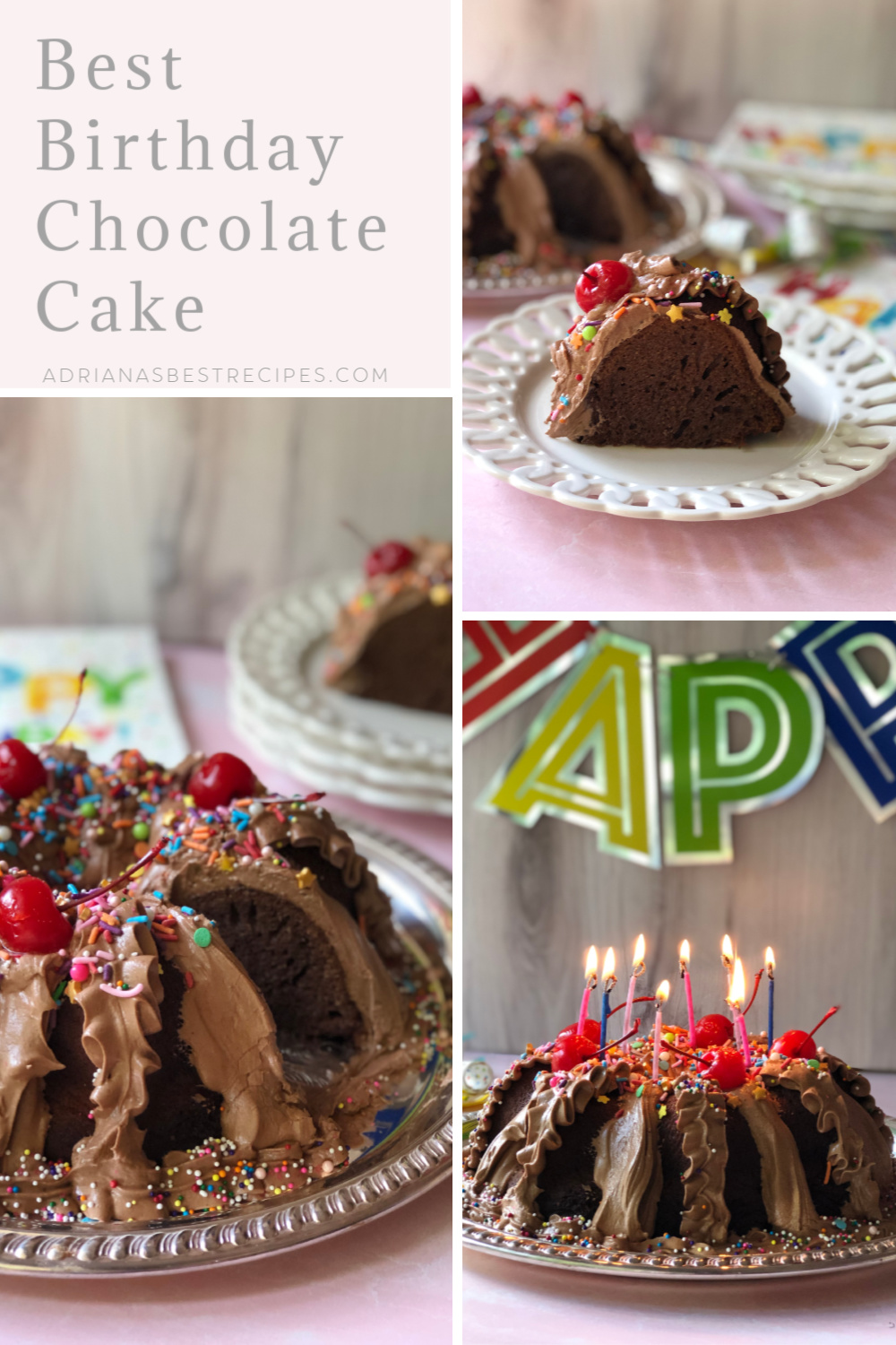 Birthday Chocolate Cake Using Pantry Staples Adriana's Best Recipes