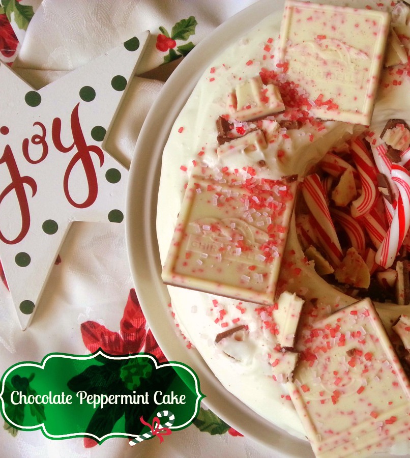 Un Pastel de Menta y Chocolate y mis mejores deseos para estas Navidades