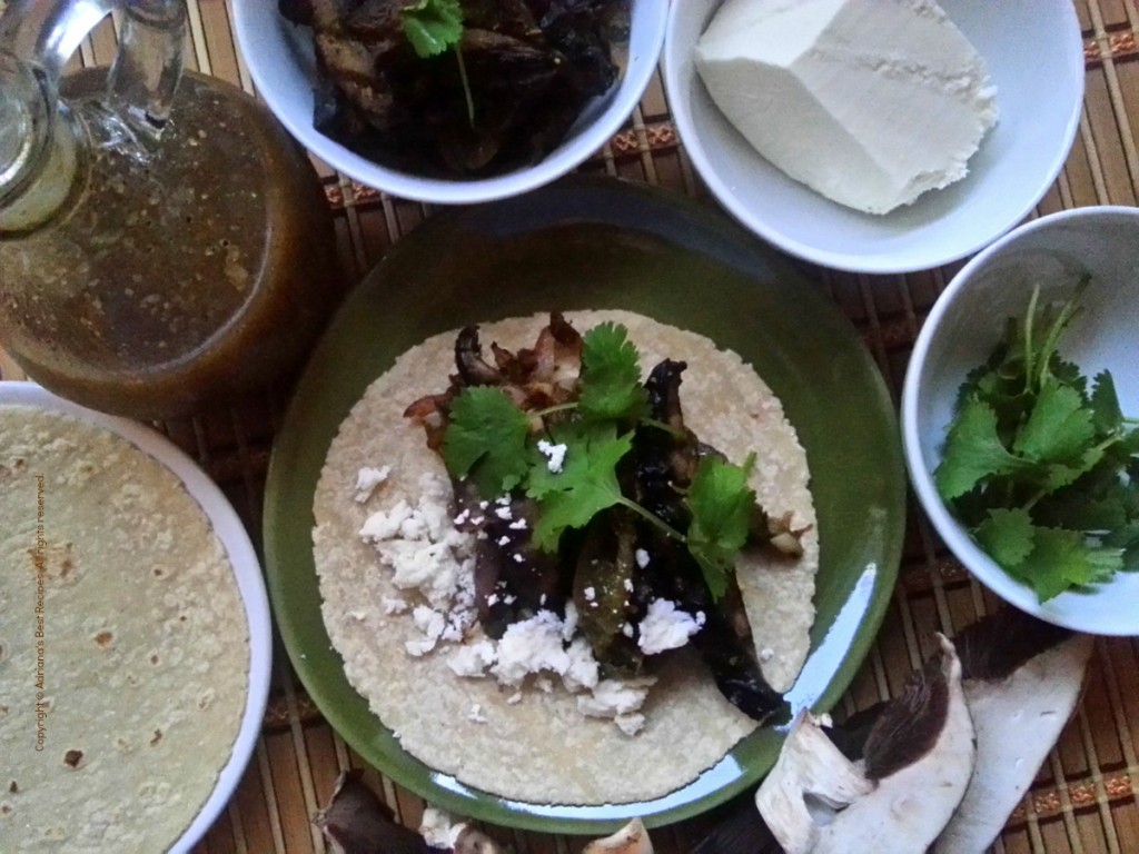 Grilled Portabella Tacos for Taco Tuesday #MushroomMakeover