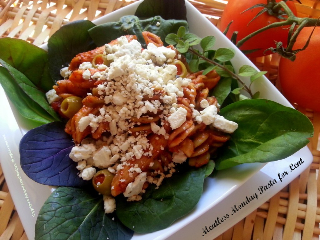 Meatless Monday Pasta #ABRecipes