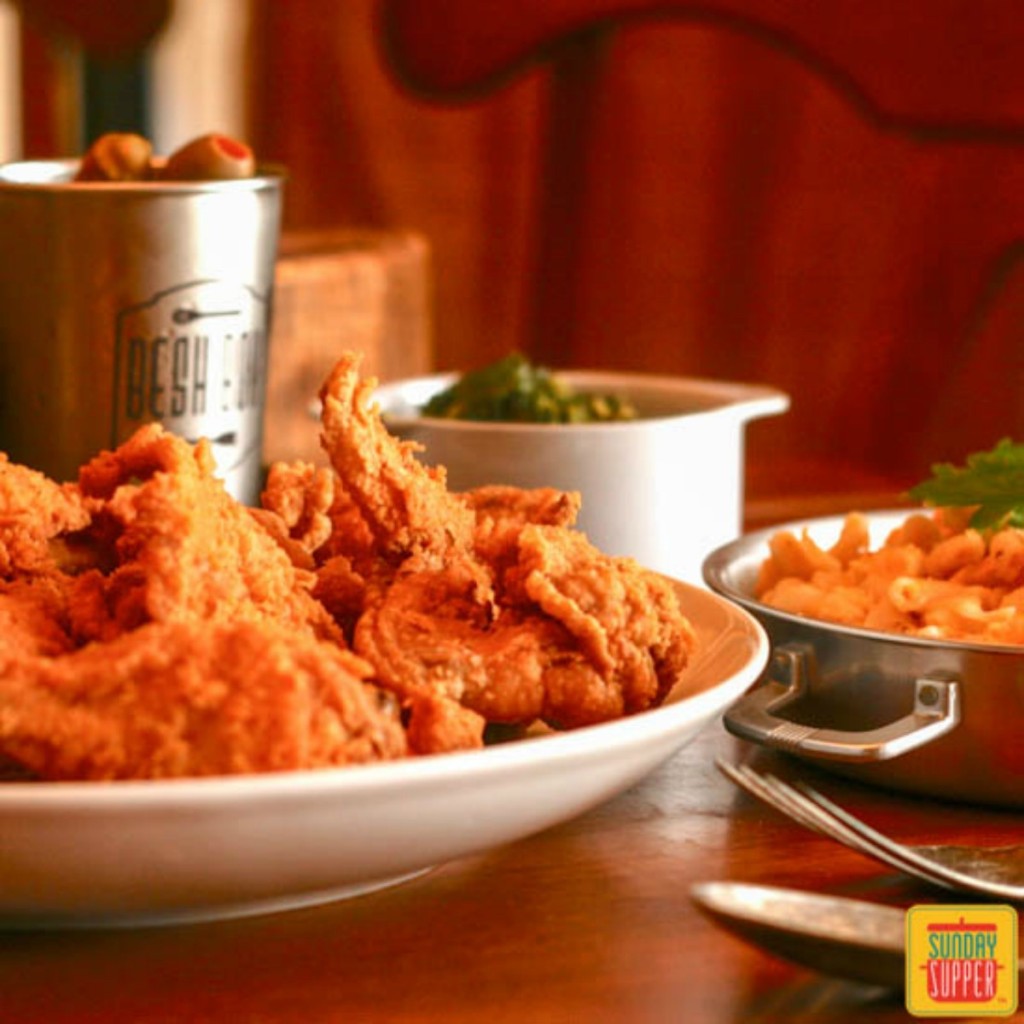 New Orleans Fried Chicken recipe from Isabel Laessig Family Foodie. Photo Credit Sunday Supper. All rights reserved. 