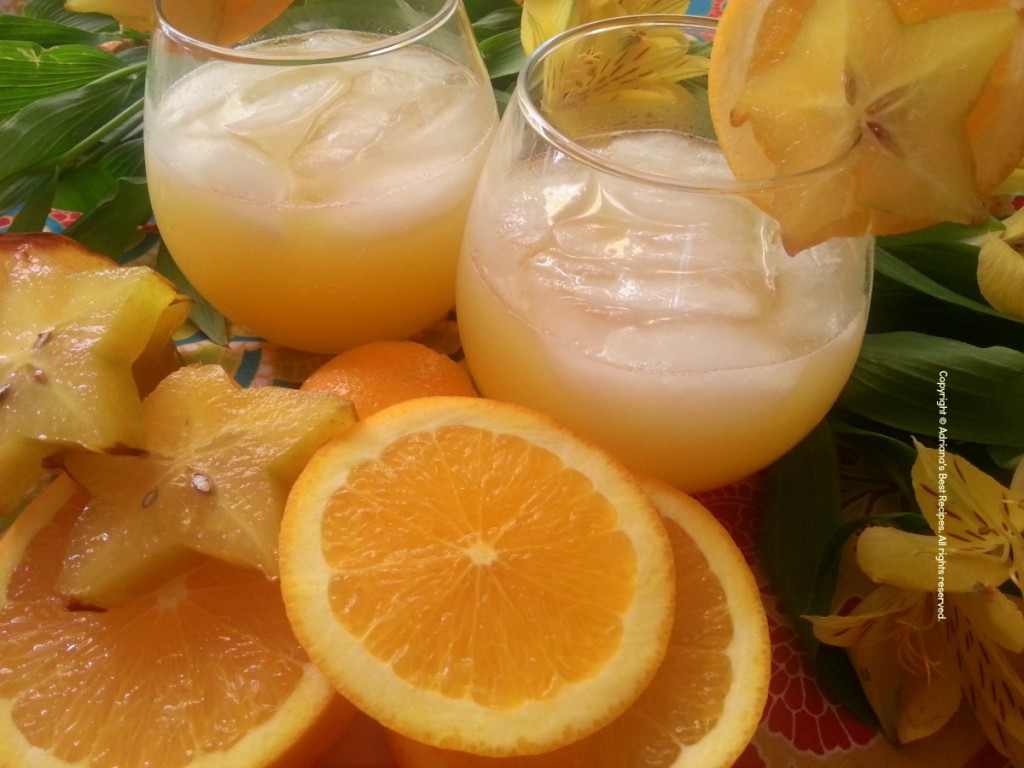 Orangeade agua fresca #ABRecipes