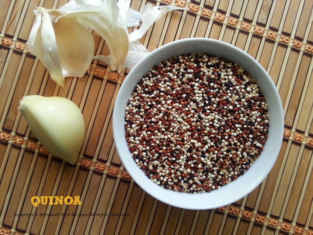 Quinoa Good Replacement for White Rice #MushroomMakeover