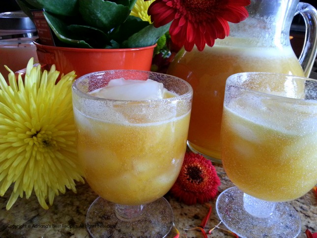 Passion Fruit Agua Fresca a treat for everyone in the family #ABRecipes