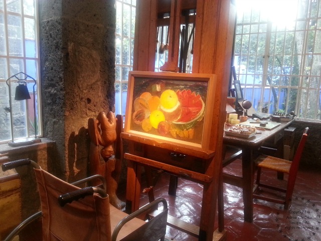 Frida Kahlo Studio at La Casa Azul