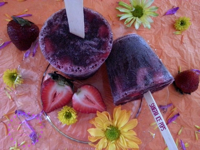 Sangria Ice Pops perfect treat for the summer