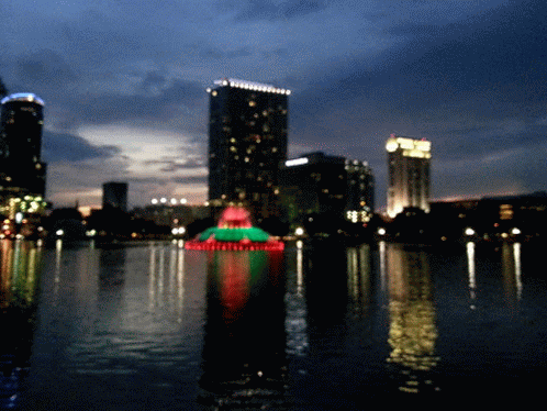 Lake Eola Fountain Downtown Orlando