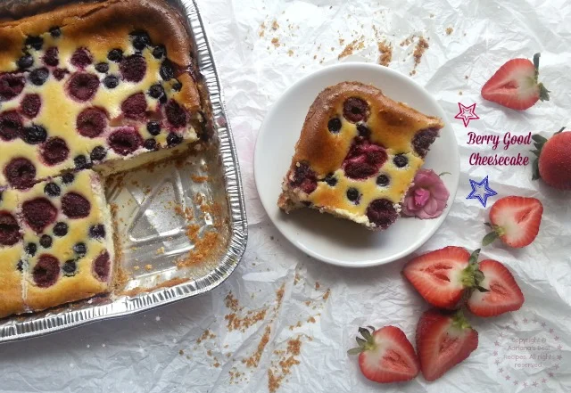 Berry Good Cheesecake an easy recipe for any occasion #ABRecipes Berry Good Cheesecake an easy recipe for any occasion #ABRecipes