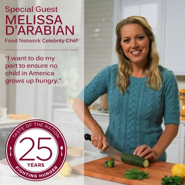 Special Guest Food Network star and host of Ten Dollar Dinners Melissa dArabian #OrlTaste Special Guest Food Network star and host of Ten Dollar Dinners Melissa dArabian #OrlTaste