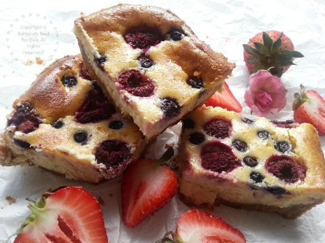 This July Fourth or anytime a berry good cheesecake is a must #ABRecipes This July Fourth or anytime a berry good cheesecake is a must #ABRecipes