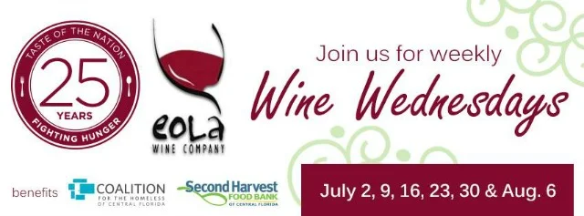Wine Wednesdays at Eola Wine Company #OrlTaste Wine Wednesdays at Eola Wine Company #OrlTaste