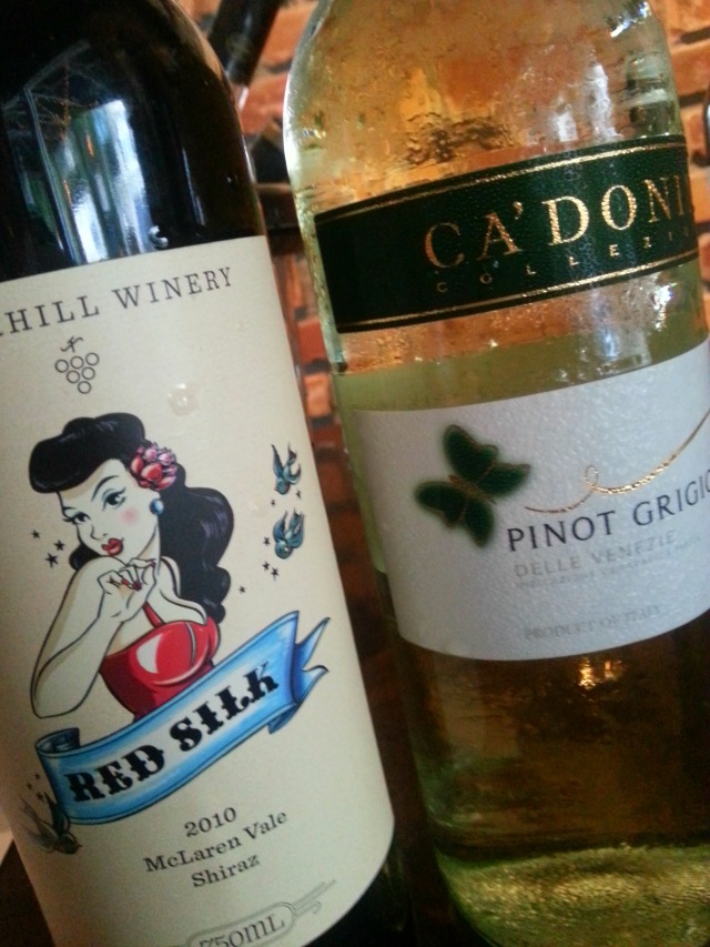 Wines served at Wine Wednesdays at Eola Wine Co #OrlTaste