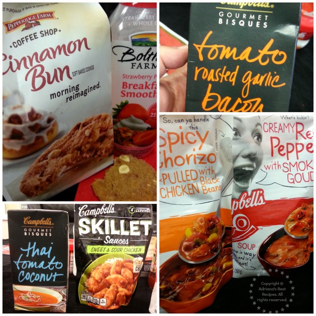 Some of the Campbell's Soup Products #TASTE14