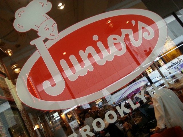 Visit to Juniors New York #FoodieTravels