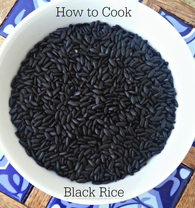 How to Cook Black Rice #ABRecipes
