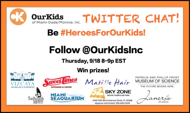OurKids Twitter Chat #HeroesForOurKids