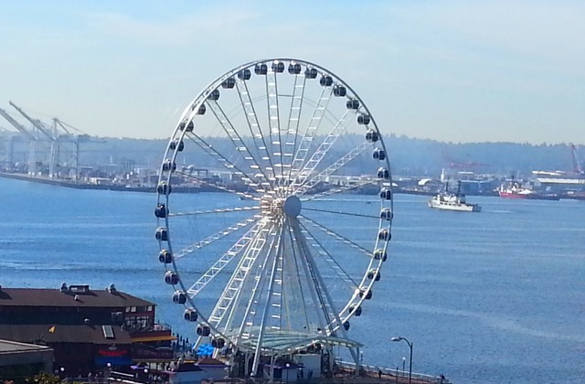 Seattle Ferris Wheel #ABRTravels #travel