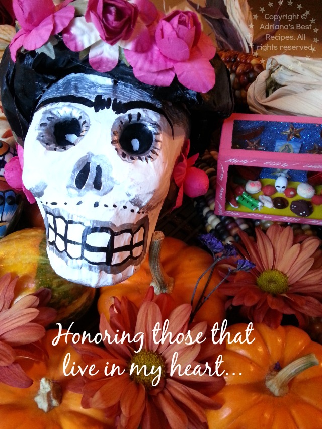 Honoring those that live in my heart #GoAutentico #CaciqueRecipes #DiaDeLosMuertos #DayoftheDead #ad