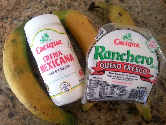 Ingredients for the plantain tortitas #GoAutentico #CaciqueRecipes #DiaDeLosMuertos #DayoftheDead #ad