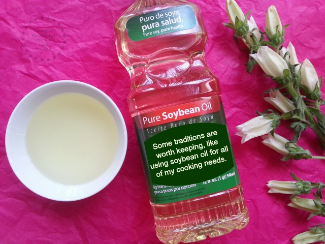 Soybean oil for all my cooking needs #USBtradiciones #ad