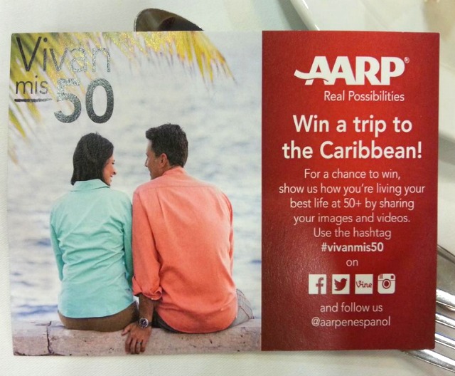 AARP Vivan Mis 50 Promotion #VivanMis50 #AARPCuidar #LATISM14