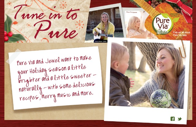Pure Via and Jewel want to make your holiday season a little bit sweeter click on the photo to learn more #PureViaSweet #PMedia #ad Pure Via and Jewel want to make your holiday season a little bit sweeter click on the photo to learn more #PureViaSweet #PMedia #ad
