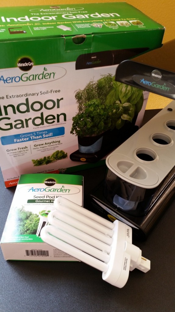 The Miracle-Gro AeroGarden 3SL is easy to assembly and fits anywhere #AeroGarden #ad