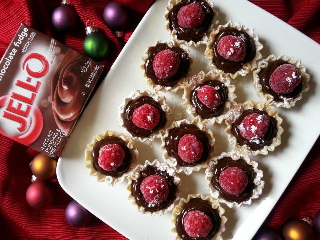 Sencillas Copitas de Pudín de Chocolate hechas con JELL-O Chocolate Instant Pudding