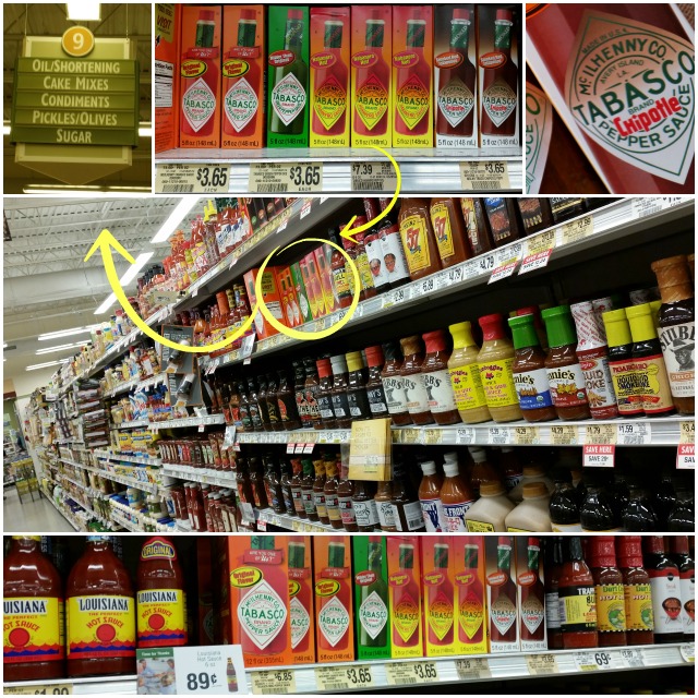 Shopping for Tabasco Sauces at Publix #SeasonedGreetings #ad