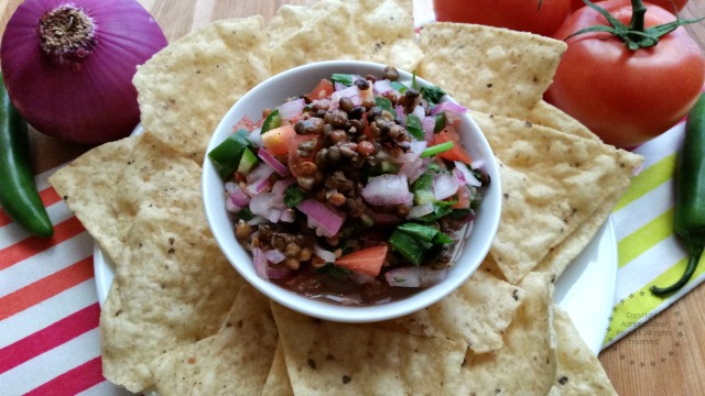 How to Make Lentils Salsa