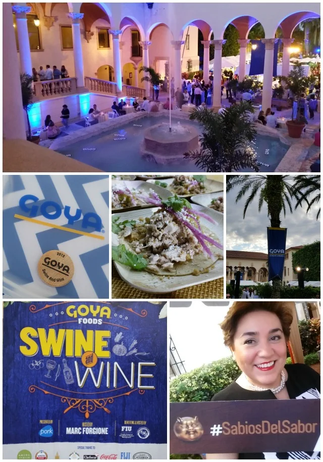 Aspects of the Goya Foods Swine and Wine presented by National Pork Board #SabiosDelSabor #ad #SOBEWFF Aspects of the Goya Foods Swine and Wine presented by National Pork Board #SabiosDelSabor #ad #SOBEWFF