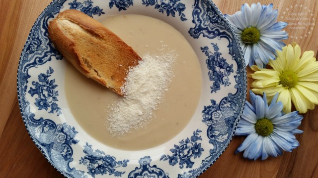 Roasted Cauliflower Soup #LentenRecipes #ABRecipes