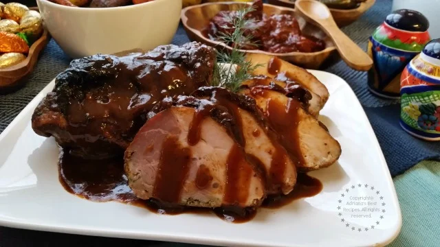 Chipotle Prune Pork Loin #VivaLaMorena #ad Chipotle Prune Pork Loin #VivaLaMorena #ad