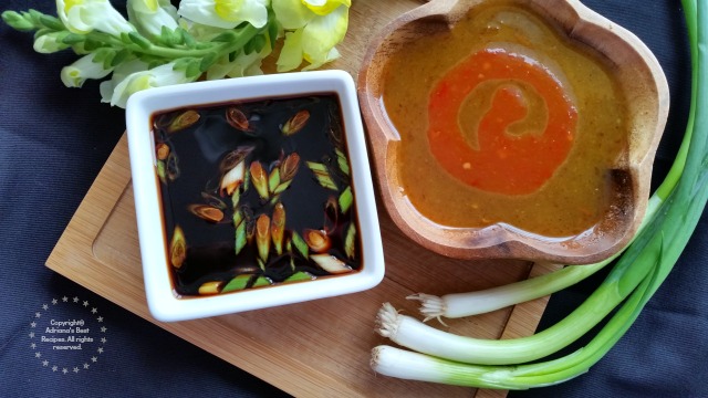 Easy Dipping Sauces for Pairing the Tai Pei Egg and Spring Rolls #NewYearFortune #ad Easy Dipping Sauces for Pairing the Tai Pei Egg and Spring Rolls #NewYearFortune #ad