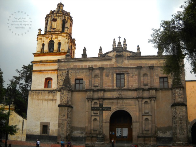 Iglesia de la Conchita at Coyoacan Mexico