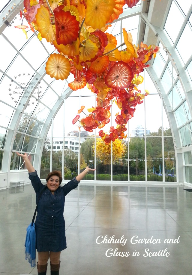 Adriana Martin at Chihuly Garden and Glass in Seattle #ViajaConBW