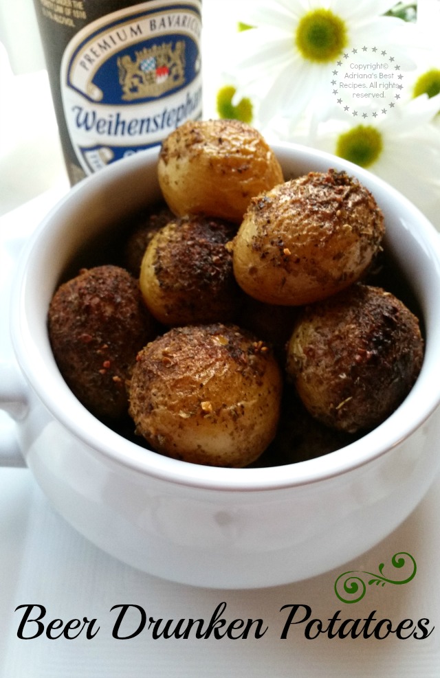 Beer Drunken Potatoes recipe for any occasion #ABRecipes