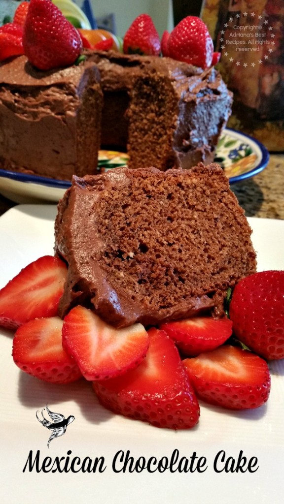 Mexican Chocolate Cake recipe honoring past and present traditions #ABRecipes