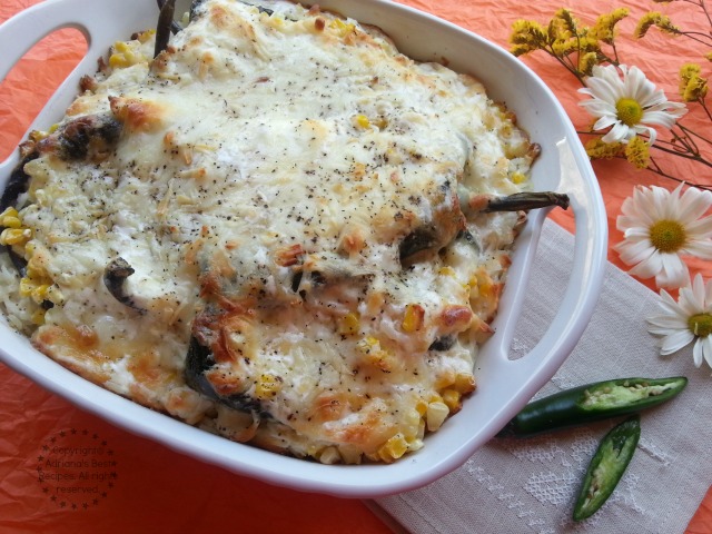 Poblano Rice Casserole Recipe