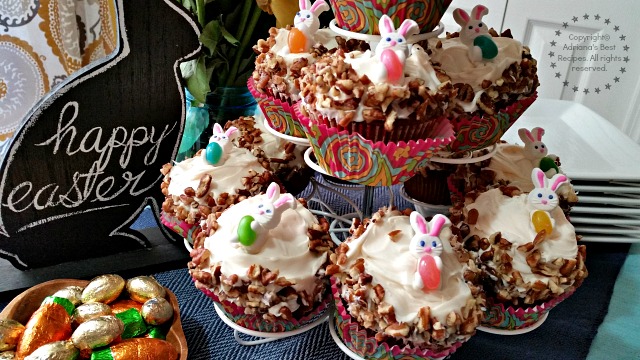 Easy Carrot Cupcakes Recipe #ABRecipes