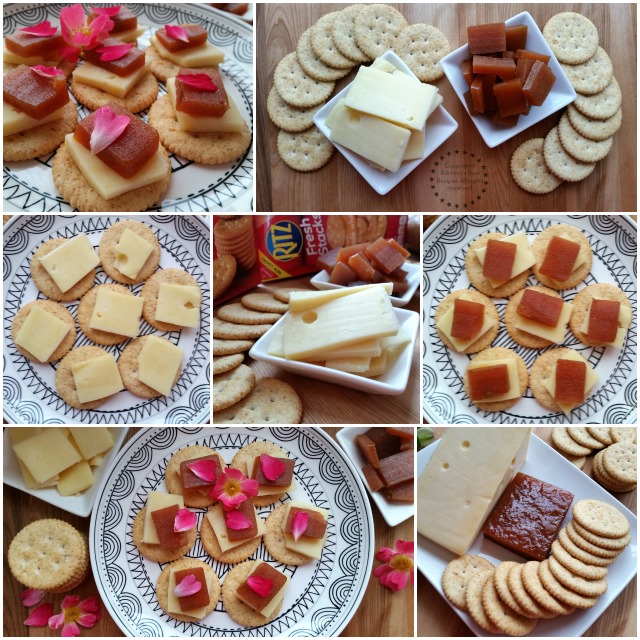 How to make the Swiss Cheese and Guava Paste Snack  #PutItOnARitz #ad