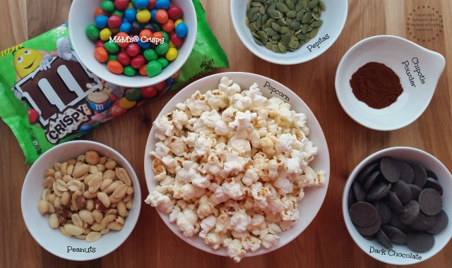 Ingredients for making Mexican Crispy Popcorn Crunch #CrispyComeback #Ad