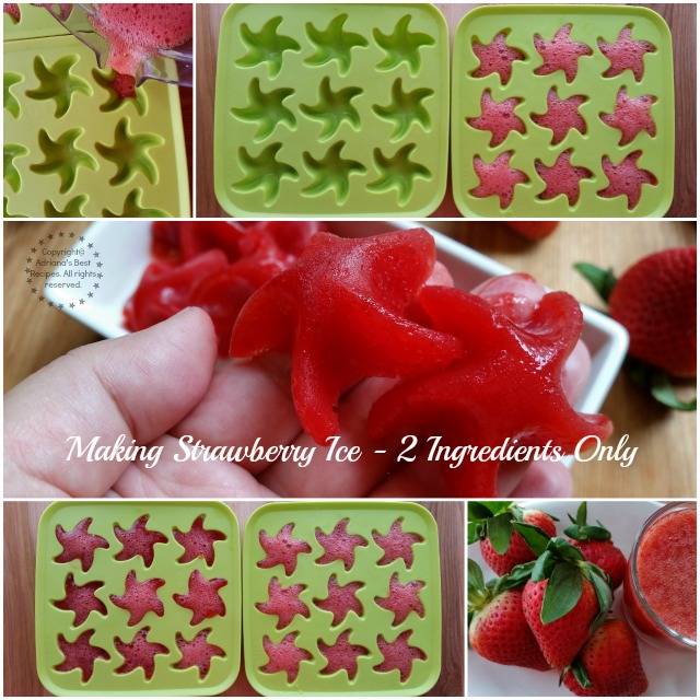 Making Strawberry Ice #ABRecipes Making Strawberry Ice #ABRecipes