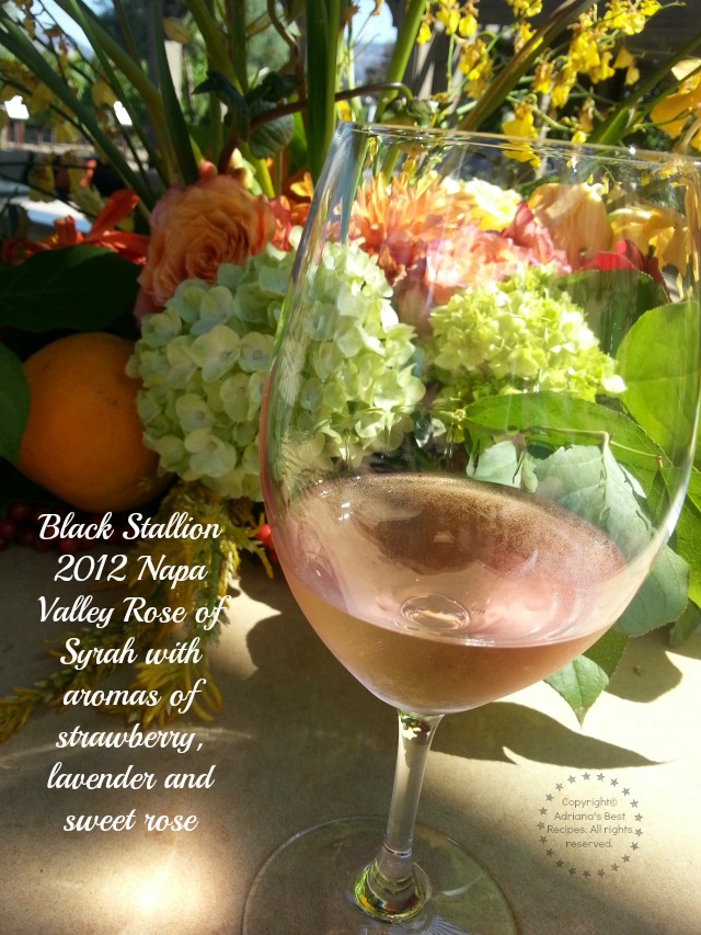 Black Stallion 2012 Napa Valley Rose of Syrah  #TASTE14