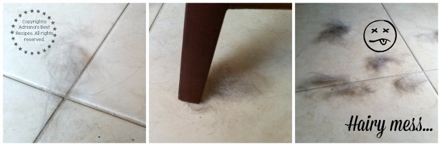 Hairy mess #CleaningUntangled #ad