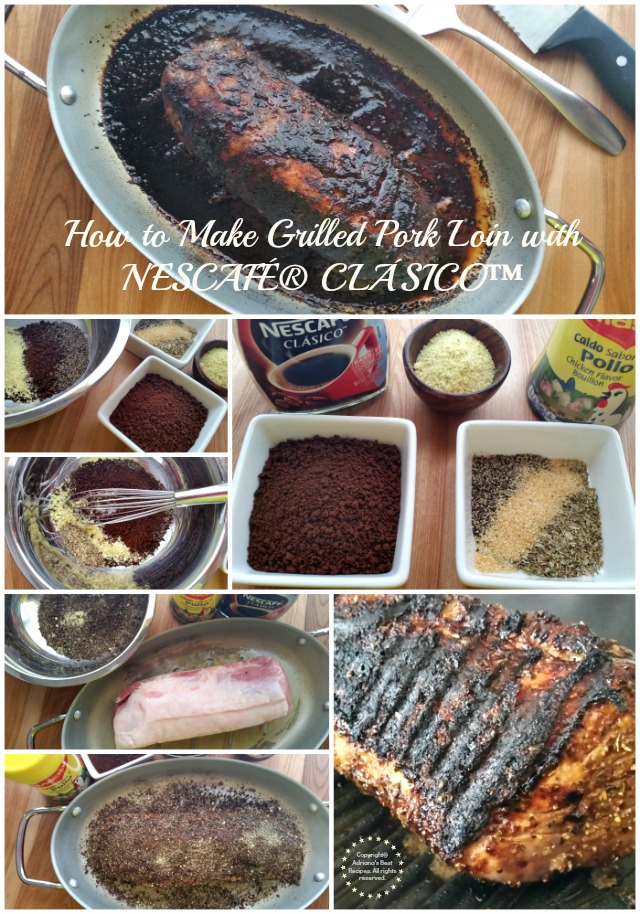 How to Make Grilled Pork Loin with NESCAFÉ CLÁSICO #FlavorYourSummer #ad