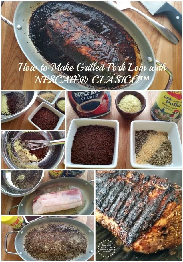 How to Make Grilled Pork Loin with NESCAFÉ CLÁSICO #FlavorYourSummer #ad How to Make Grilled Pork Loin with NESCAFÉ CLÁSICO #FlavorYourSummer #ad